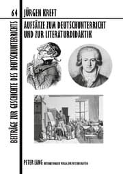 Cover von Aufsätze zum Deutschunterricht und zur Literaturdidaktik