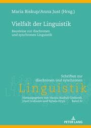 Cover von Vielfalt der Linguistik