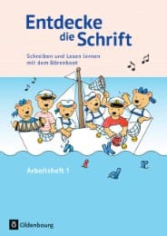 Cover von Entdecke die Schrift - Schreiben und Lesen lernen mit Hilfe des Bärenboots