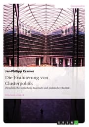 Cover von Die Evaluierung von Clusterpolitik
