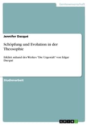 Cover von Schöpfung und Evolution in der Theosophie