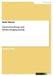 Cover von Internetwerbung und Werbeerfolgskontrolle