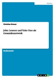 Cover von John Lennon und Yoko Ono als Gesamtkunstwerk