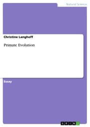 Cover von Primate Evolution