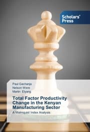 Cover von Total Factor Productivity Change in the Kenyan Manufacturing Sector