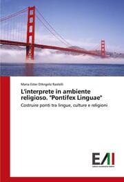 Cover von L'interprete in ambiente religioso.'Pontifex Linguae'
