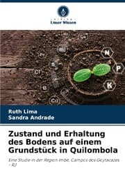 Cover von Zustand und Erhaltung des Bodens auf einem Grundstück in Quilombola