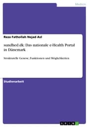 Cover von sundhed.dk: Das nationale e-Health Portal in Dänemark