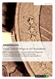 Cover von Credit Default Swaps in der Finanzkrise