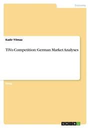 Cover von TiVo Competition: German Market Analyses