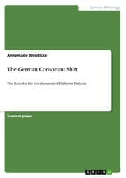 Cover von The German Consonant Shift