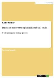 Cover von Basics of major strategic (and analytic) tools