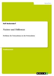 Cover von Nation und Differenz