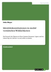 Cover von Identitätskonstitutionen in medial vermittelten Wirklichkeiten