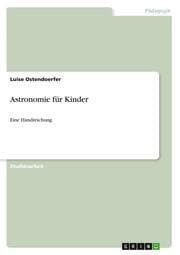 Cover von Astronomie für Kinder