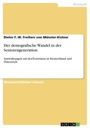 Cover von Der demografische Wandel in der Seniorengeneration