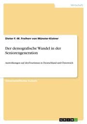 Cover von Der demografische Wandel in der Seniorengeneration