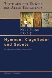 Cover von Hymnen, Klagelieder und Gebete