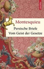 Cover von Persische Briefe. Vom Geist der Gesetze