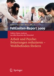 Cover von Fehlzeiten-Report 2009