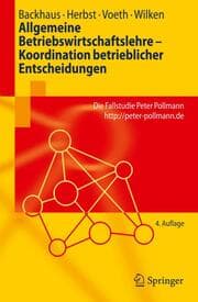 Cover von Allgemeine Betriebswirtschaftslehre: Koordination betrieblicher Entscheidungen
