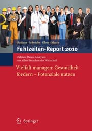 Cover von Fehlzeiten-Report 2010