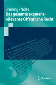 Cover von Das gesamte examensrelevante Öffentliche Recht