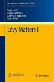 Cover von Lévy Matters II