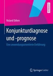 Cover von Konjunkturdiagnose und -prognose