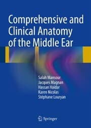 Cover von Comprehensive and Clinical Anatomy of the Middle Ear