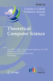 Cover von Theoretical Computer Science