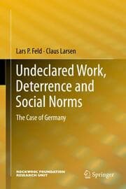 Cover von Undeclared Work, Deterrence and Social Norms