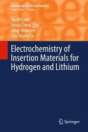 Cover von Electrochemistry of Insertion Materials for Hydrogen and Lithium