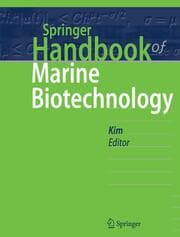 Cover von Springer Handbook of Marine Biotechnology