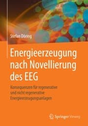 Cover von Energieerzeugung nach Novellierung des EEG