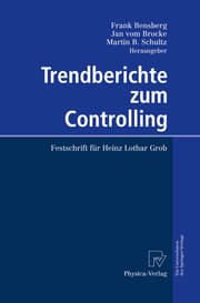 Cover von Trendberichte zum Controlling