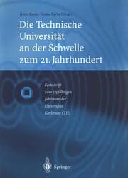 Cover von Die Technische Universität an der Schwelle zum 21.Jahrhundert