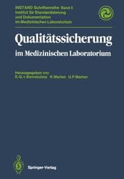 Cover von Qualitätssicherung