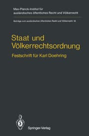 Cover von Staat und Völkerrechtsordnung