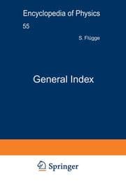 Cover von General Index / Generalregister