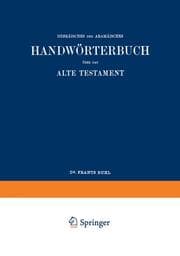 Cover von Wilhelm Gesenius Hebräisches und Aramäisches Handwörterbuch über das Alte Testament