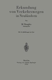 Cover von Erkundung von Verkehrswegen in Neuländern