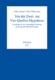 Cover von Von der Zwei- zur Vier-Quellen-Hypothese