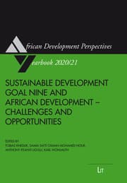 Cover von Sustainable Development Goal Nine and African Development