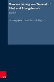 Cover von Nikolaus Ludwig von Zinzendorf: Bibel und Bibelgebrauch