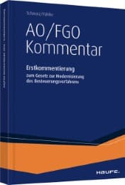 Cover von AO/FGO Kommentar