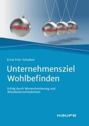 Cover von Unternehmensziel Wohlbefinden
