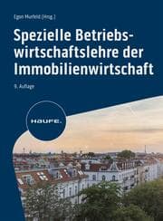 Cover von Spezielle Betriebswirtschaftslehre der Immobilienwirtschaft