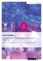 Cover von Examenshilfe - Erziehungswissenschaft (EWS II)