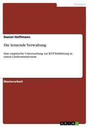 Cover von Die lernende Verwaltung